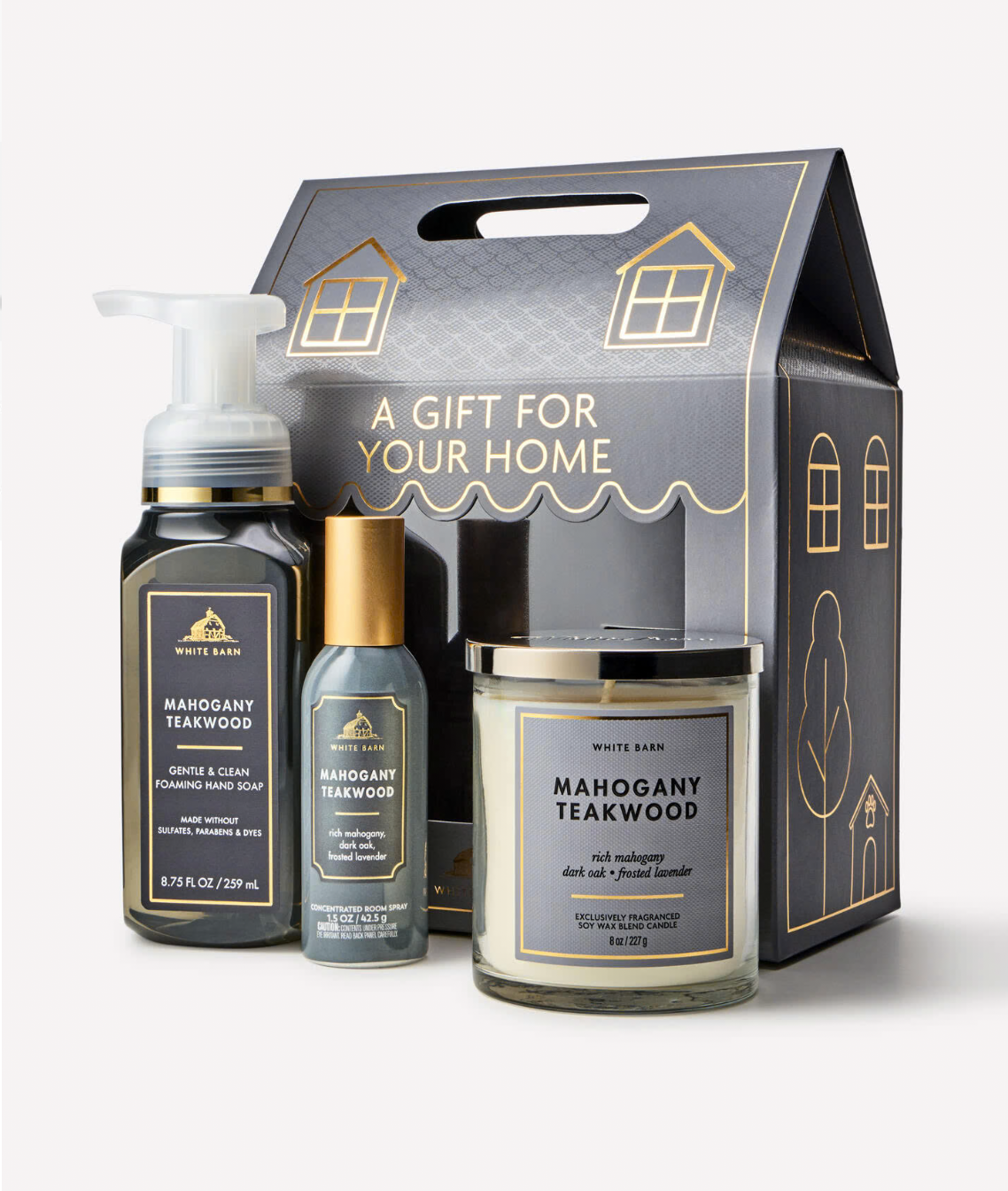 Mahogany Teakwood Home Gift Set