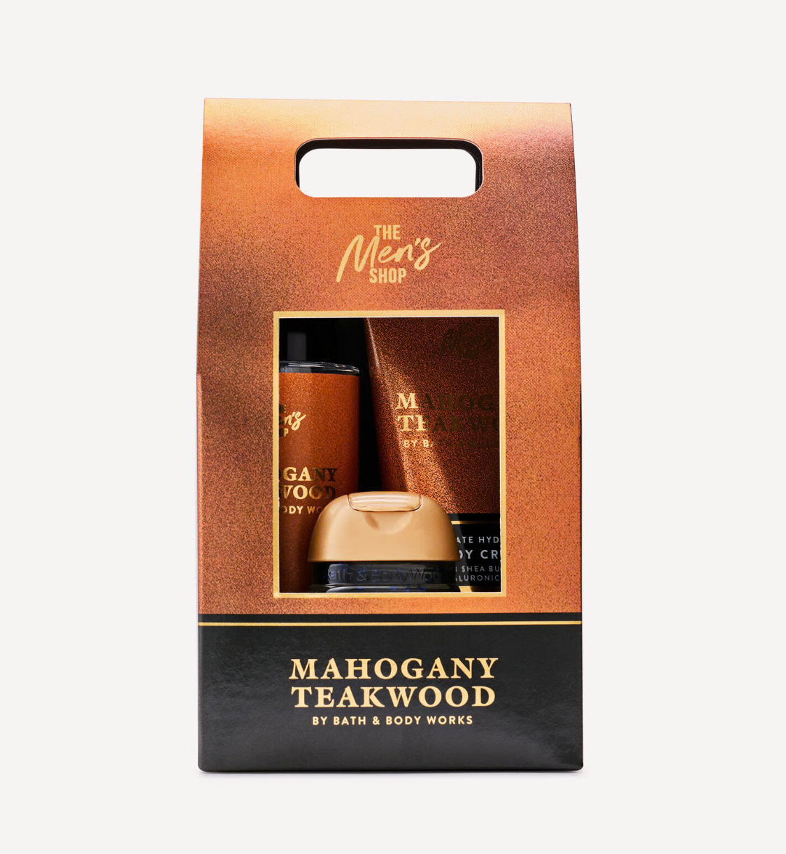 Men's Mahogany Teakwood Mini Gift Set