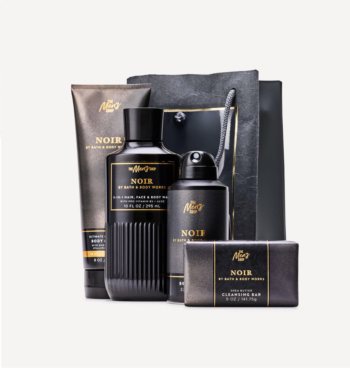 Men's Noir Gift Set 4Pcs
