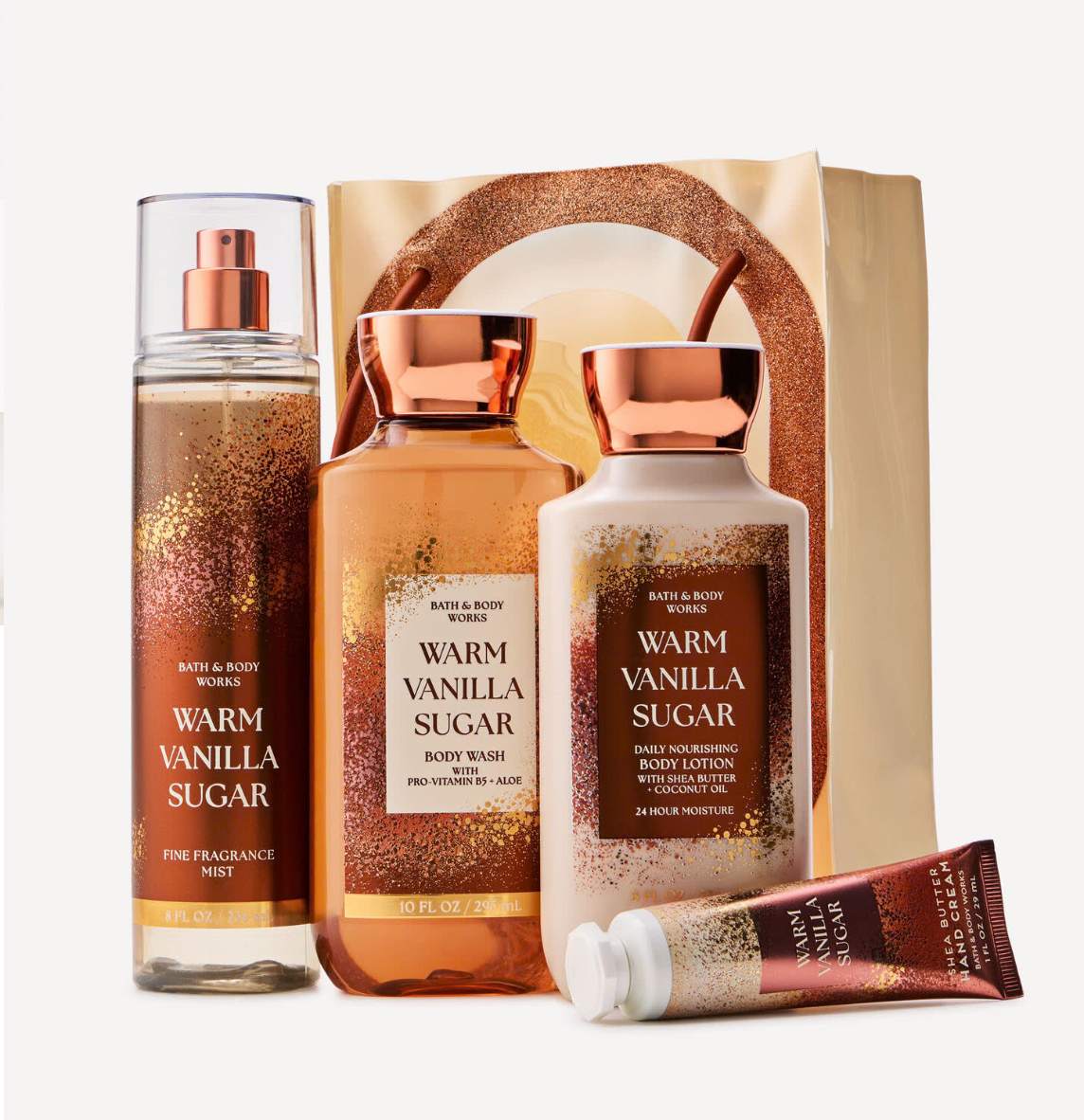 Warm Vanilla Sugar Gift Set 4Pcs