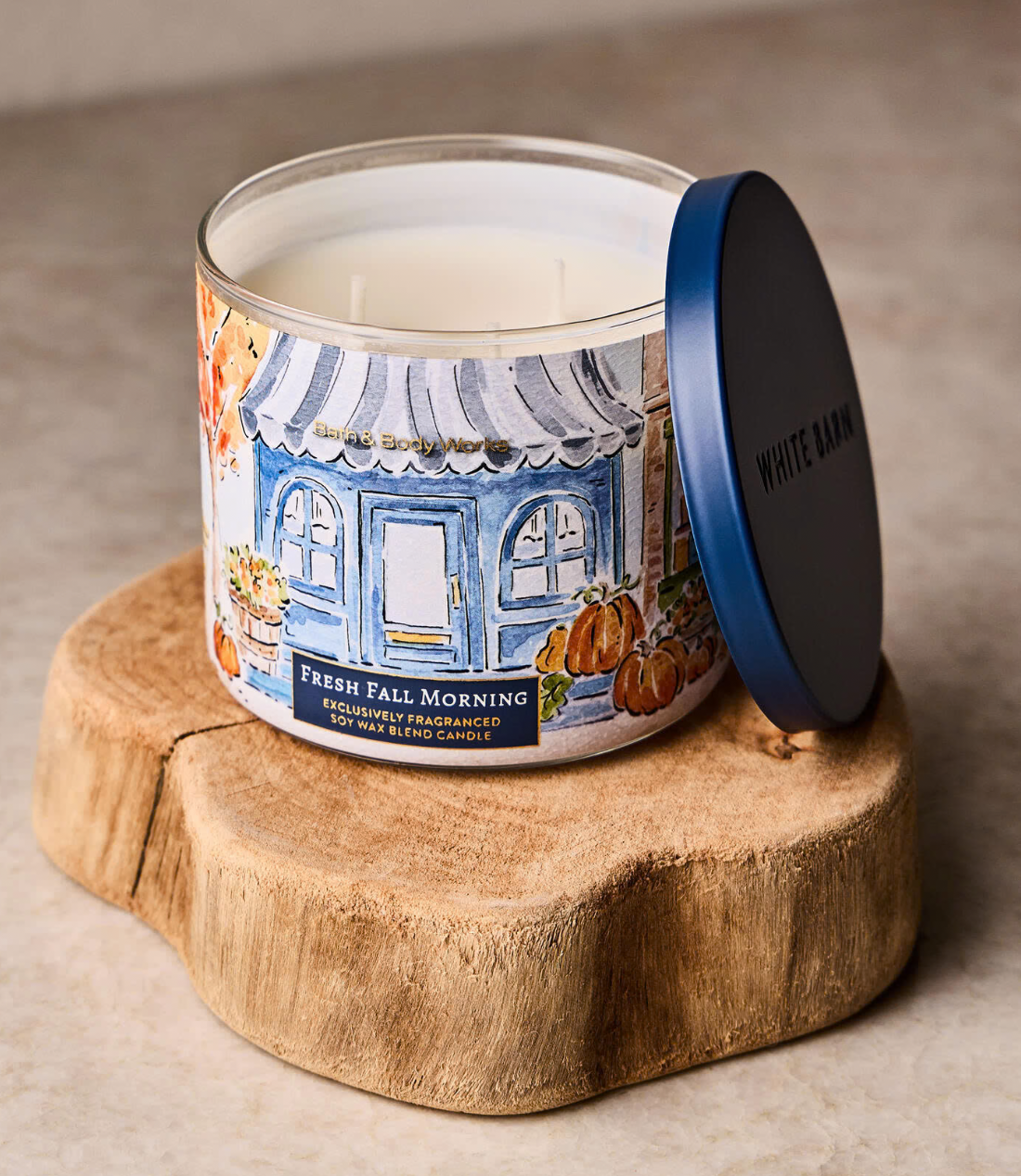 Fresh Fall Morning 3 Wick Candle
