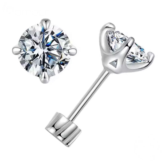 Antonia Moissanite Studs (0.5ct)