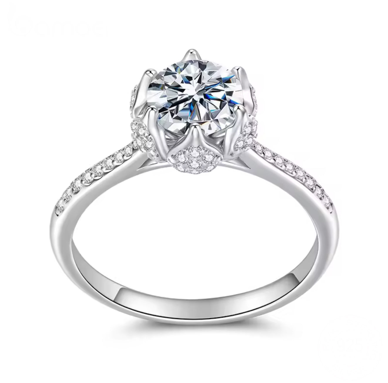 Arcadia Moissanite Ring