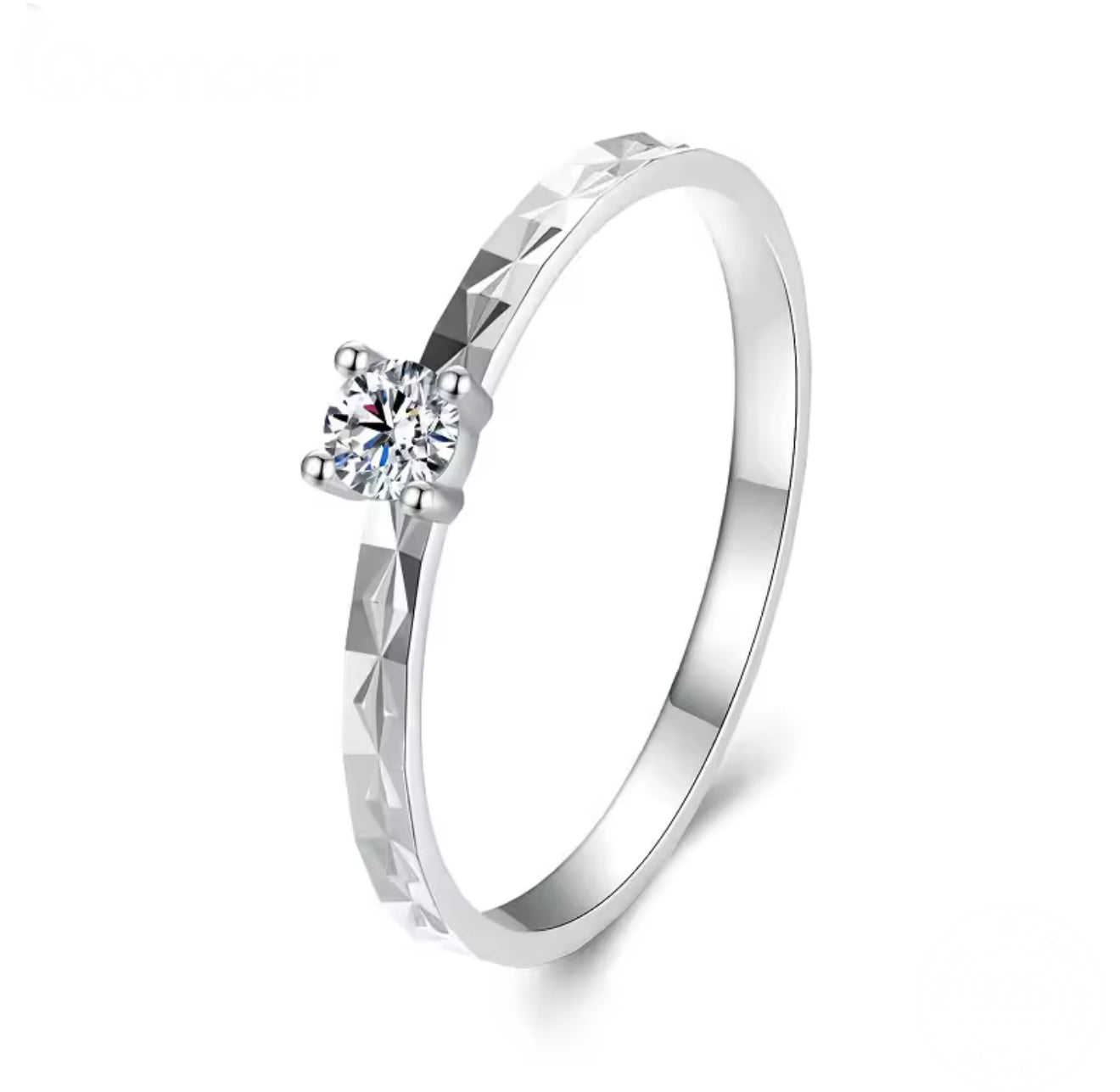 Benicio Moissanite Ring