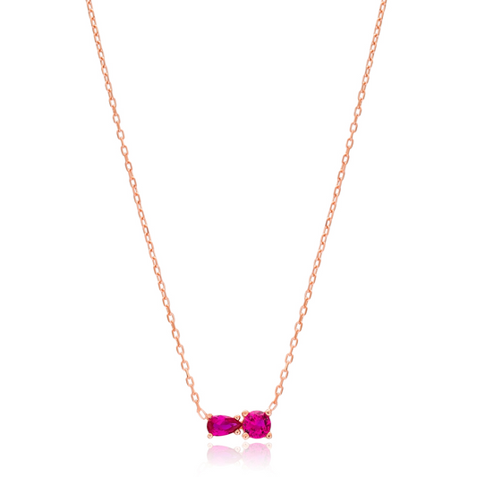 Blaine Ruby Necklace