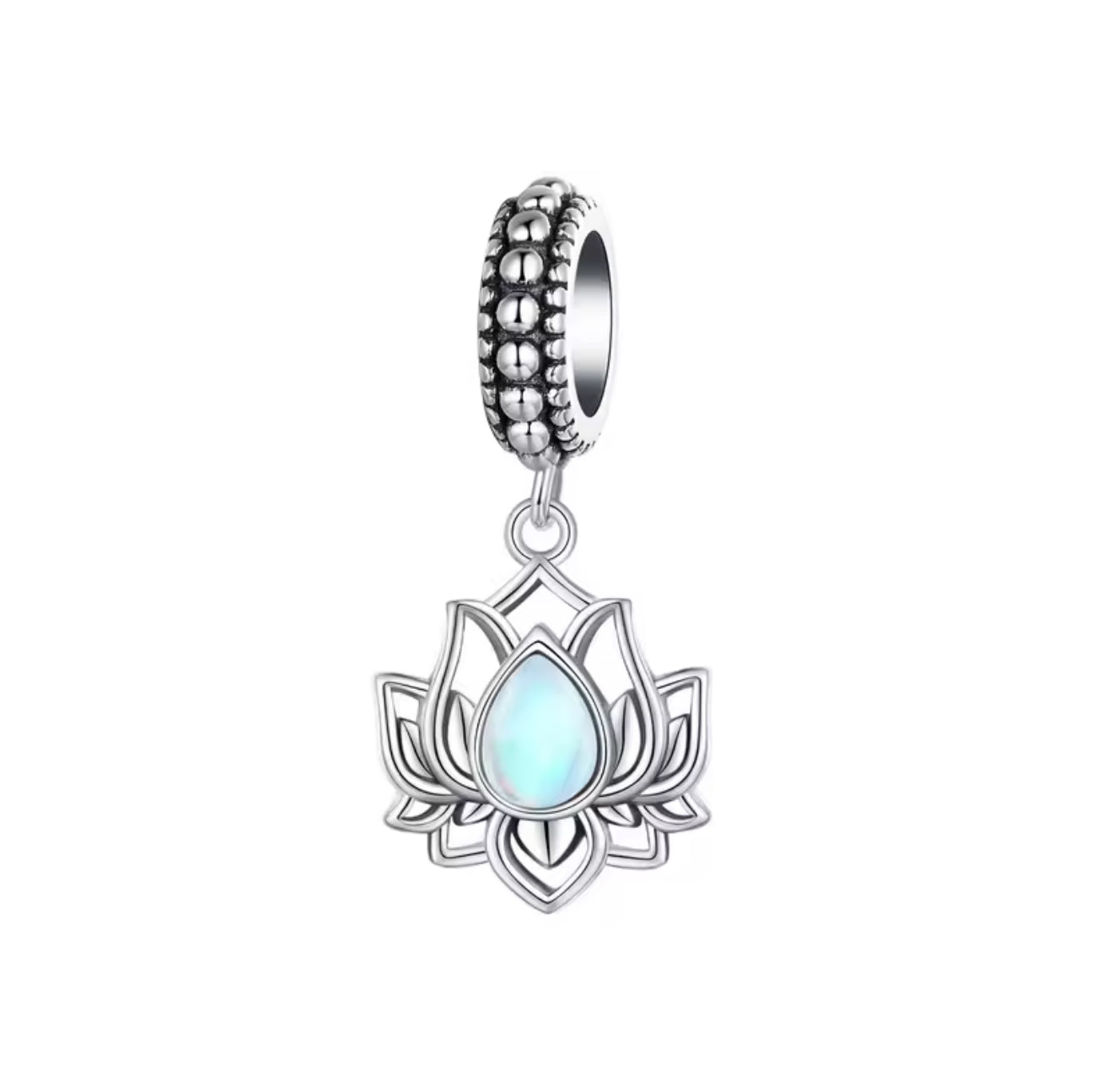 Blue Lotus Charm