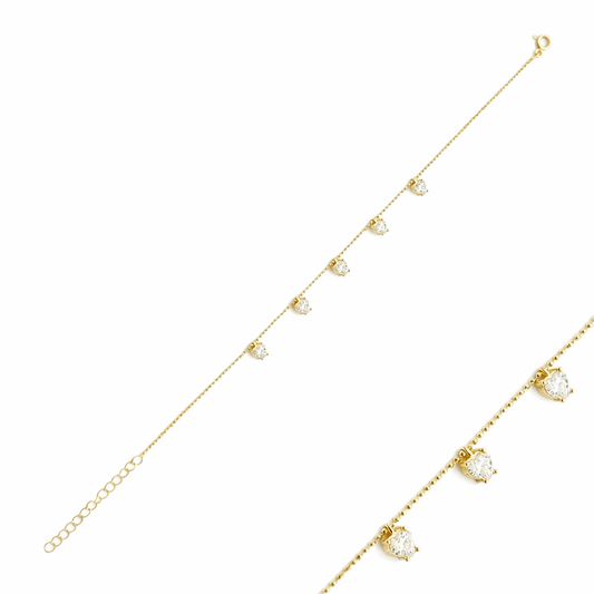 Clarissa Heart Bracelet