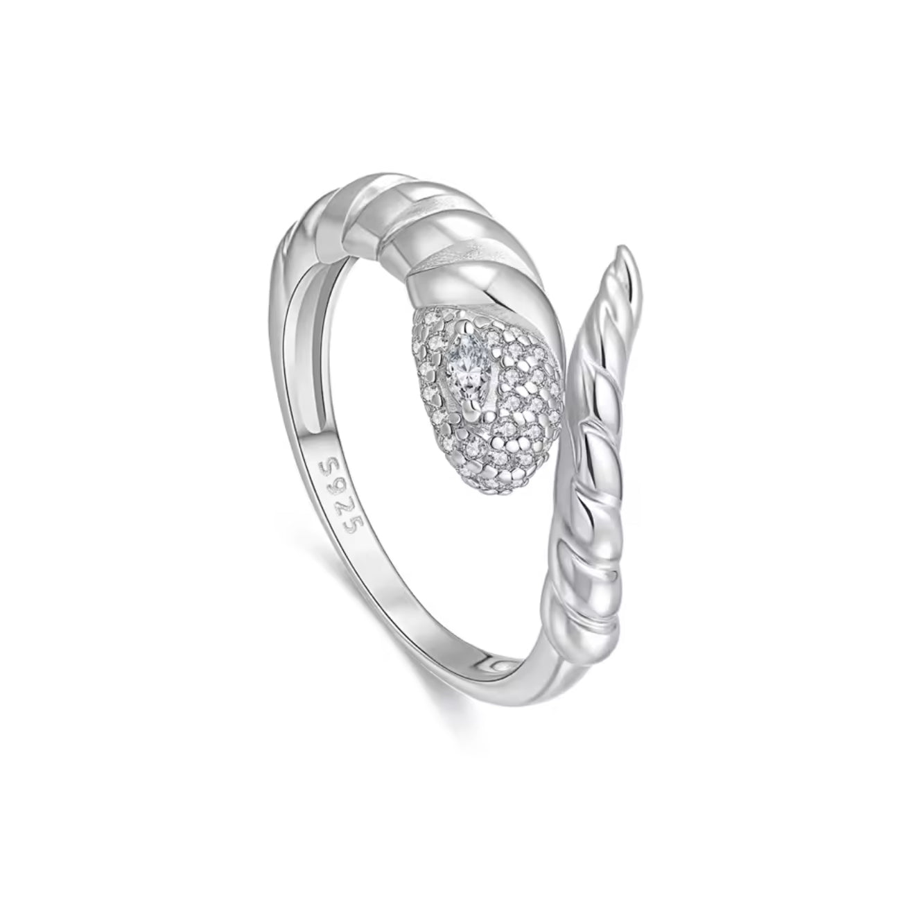 Elazar Snake Ring