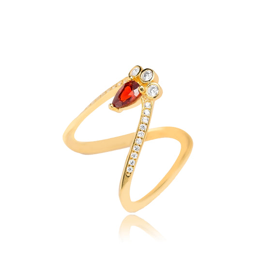 Essie Garnet Ring