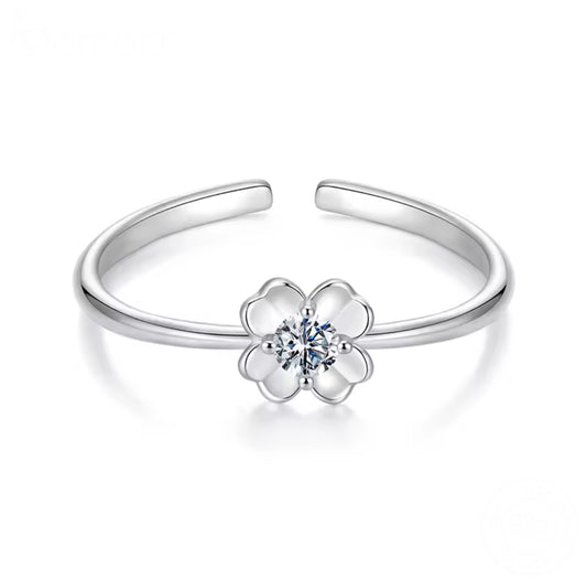 Evangelia 0.5ct Moissanite Ring