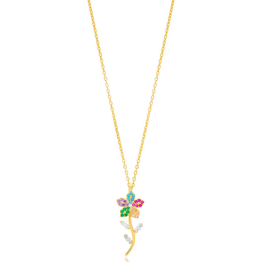 Farlow Flower Necklace