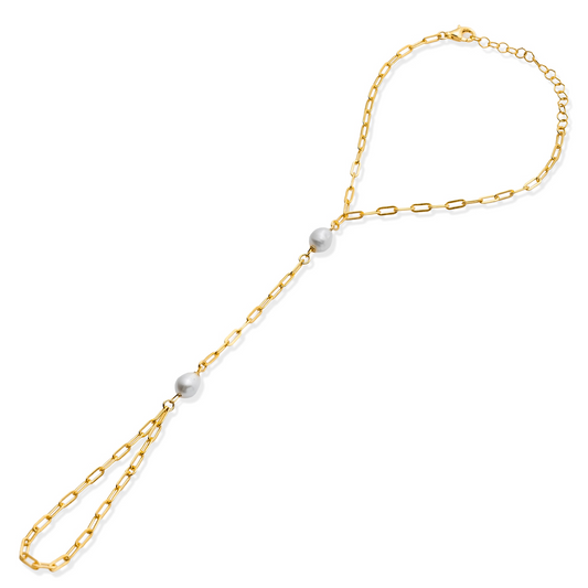 Heidi Pearl Chain Bracelet