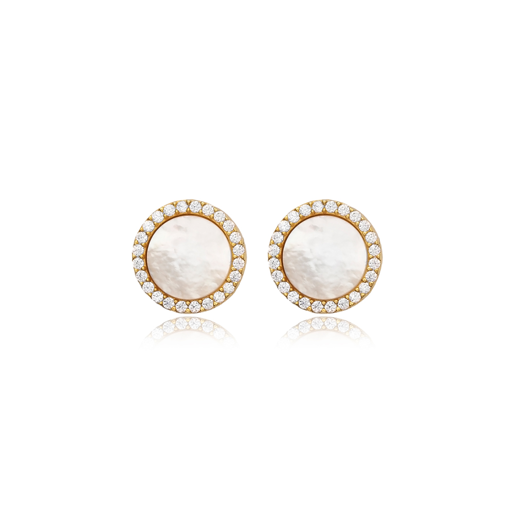 Helena Mother Of Pearl Earrings