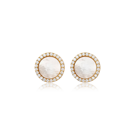 Helena Mother Of Pearl Earrings