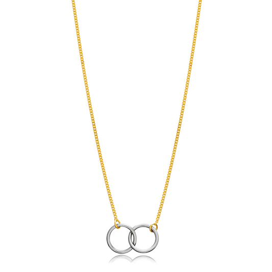 Jamie Necklace (Mixed Metal)