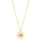 January Birth Month Flower Necklace - Carnation