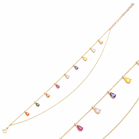 Jolanna Layered Anklet