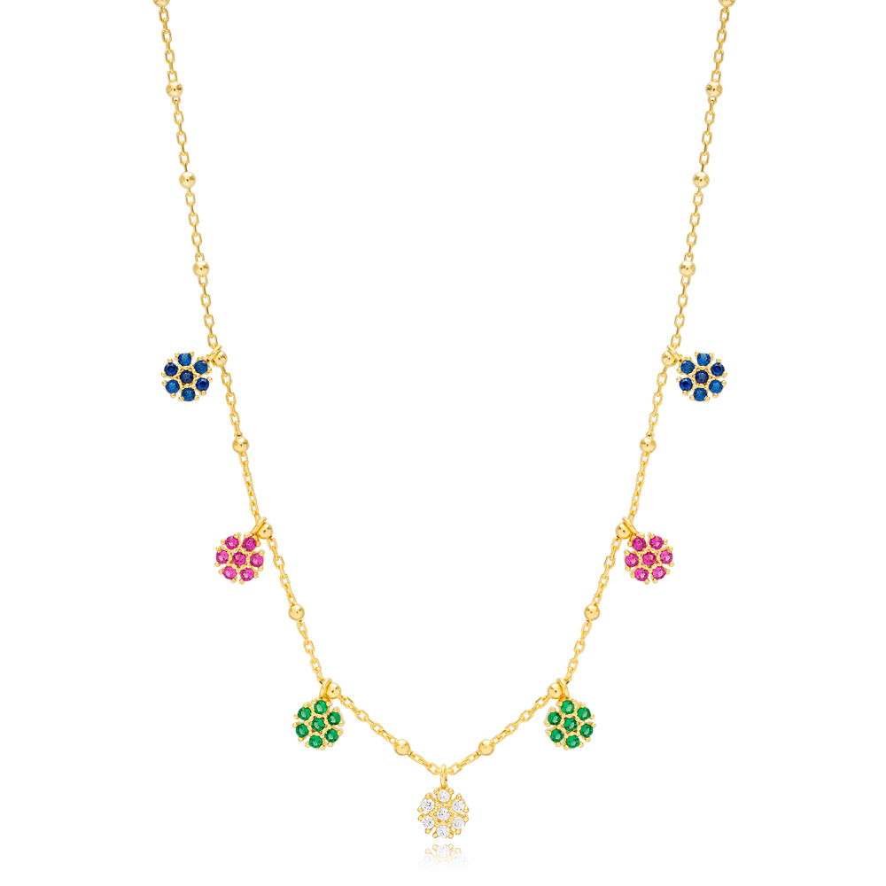 Kalina Flower Necklace