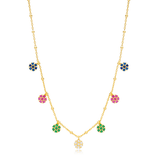 Kalina Flower Necklace