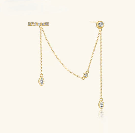 Lonnie Stud Cuff Earring (Single)