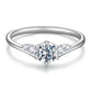 Lorenza 0.6ct Moissanite Ring