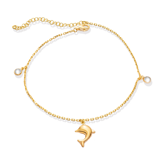 Maleko Dolphin Anklet