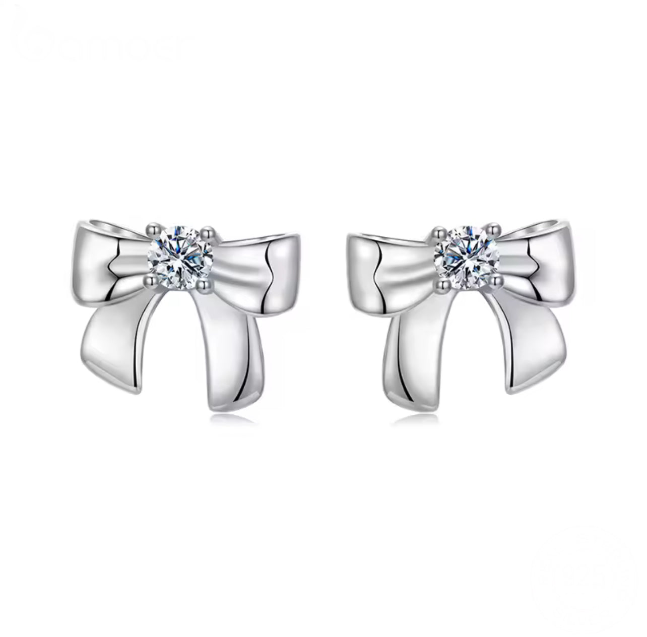 Marianne Moissanite Stud Earrings