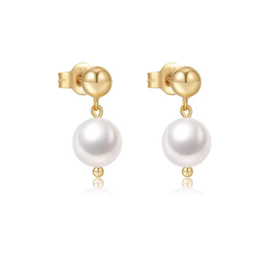 Maybelle Pearl Earrings