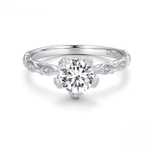 Milana Moissanite Ring