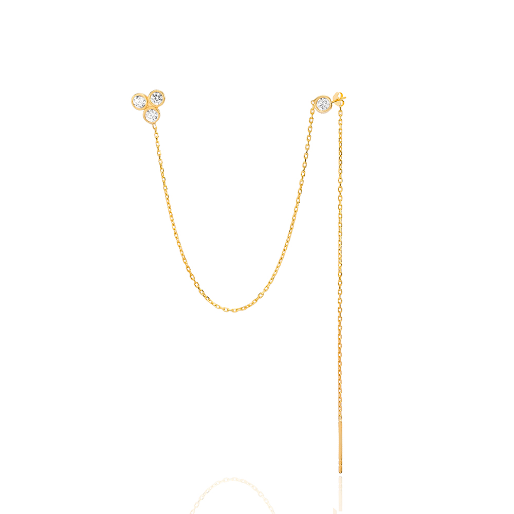 Misha Chain Earring - Single