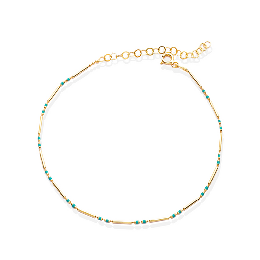 Naxos Blue Anklet