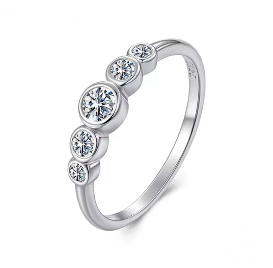 Palmira Moissanite Ring