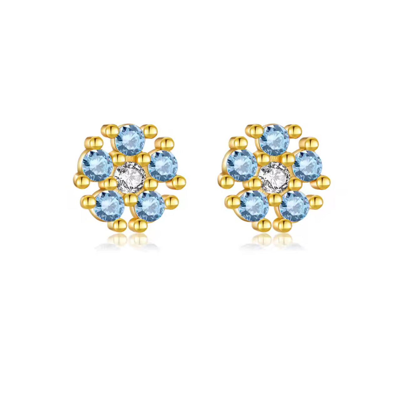 Peony Stud Earrings