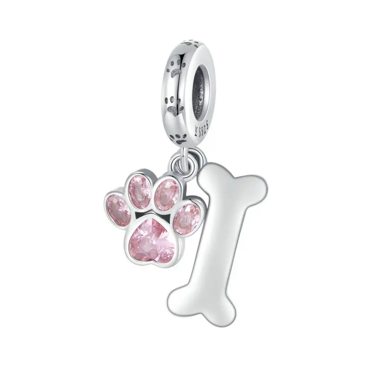 Skye Paw Charm - Pink