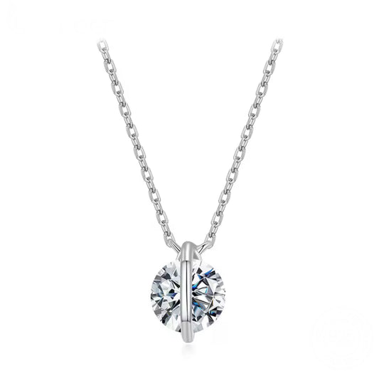 Priscilla Moissanite Necklace