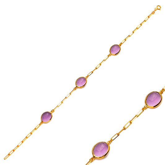 Raelyn Amethyst Quartz Bracelet