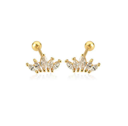 Reese Stud Earrings - Ball-back
