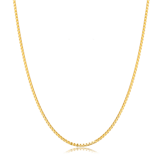 Rhodes Box Chain Necklace