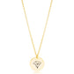Sept Birth Month Flower Necklace - Morning Glory