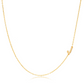 Sideways Letter Necklace