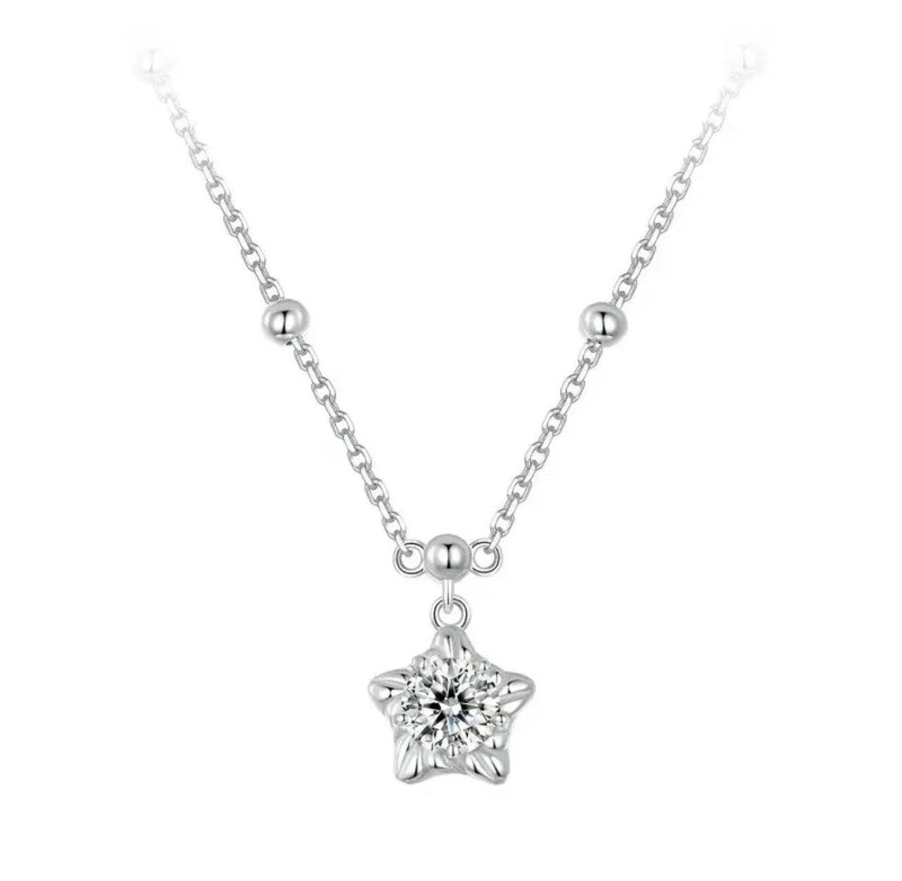 Solaris Moissanite Necklace