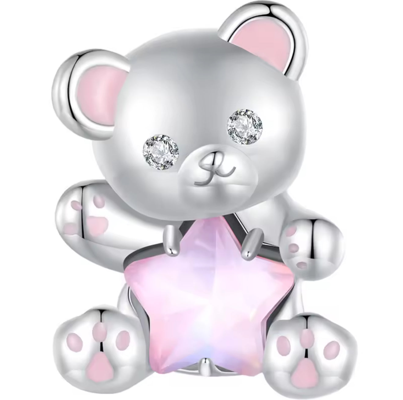 Star Bear Charm