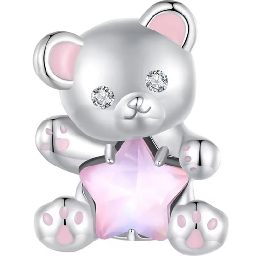 Star Bear Charm