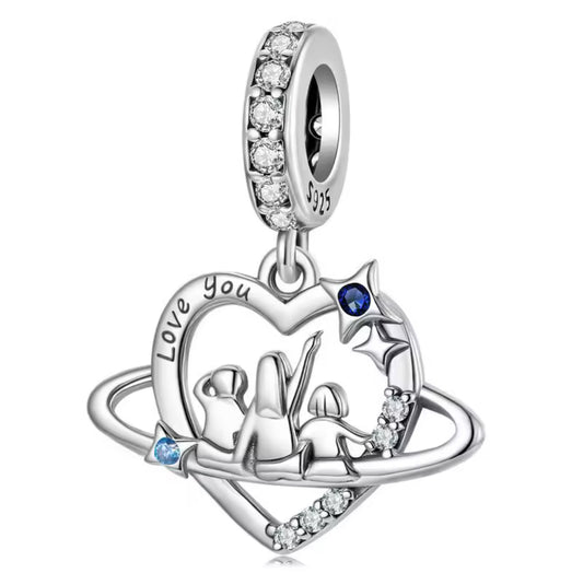 Stargazing Family Charm