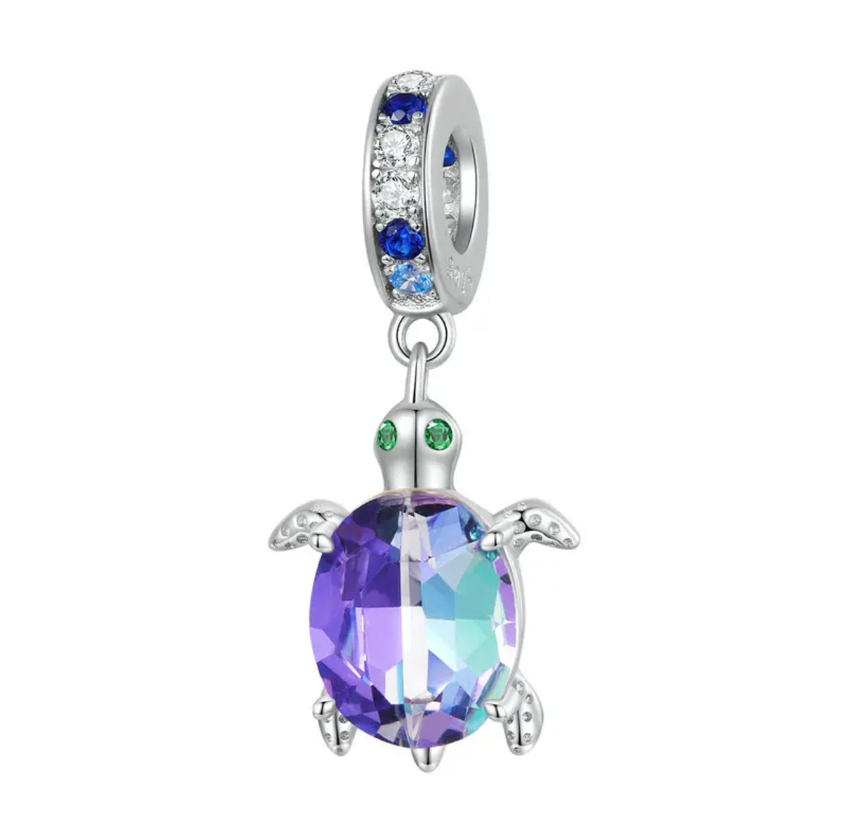 Turtle Gem Charm