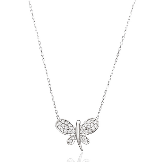 Vanessa Silver Necklace