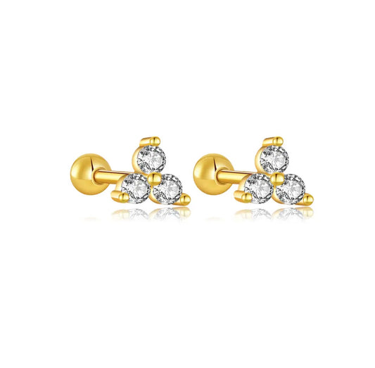 Venus Ball-back Stud Earrings
