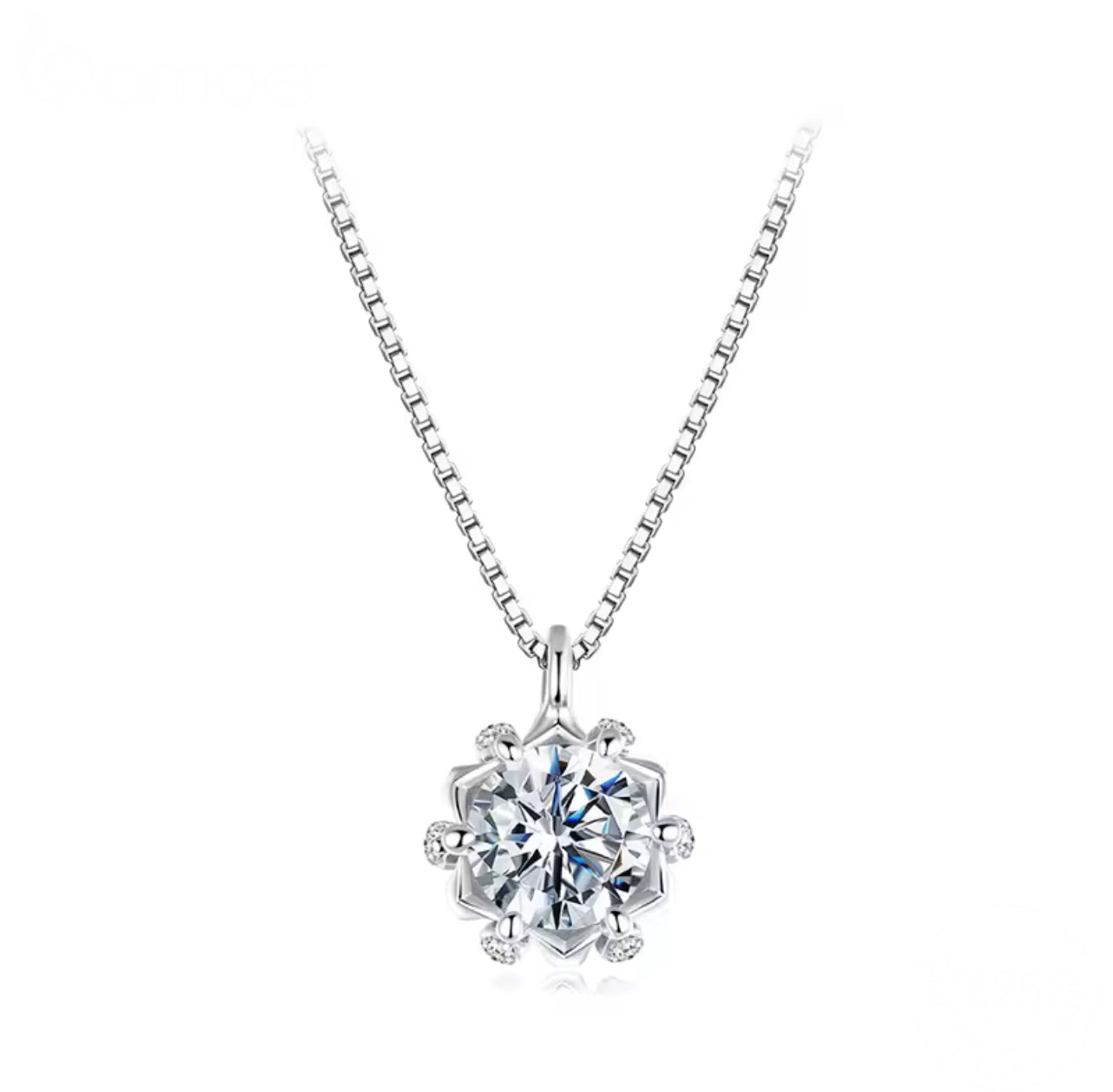 Vitali 0.5ct Moissanite Necklace