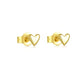 Whit Mini Heart Stud Earrings