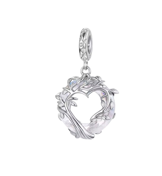 Wilderness Heart Charm